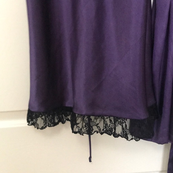 Pijama set in purple in size M by Apt 9 - Picture 3 of 5